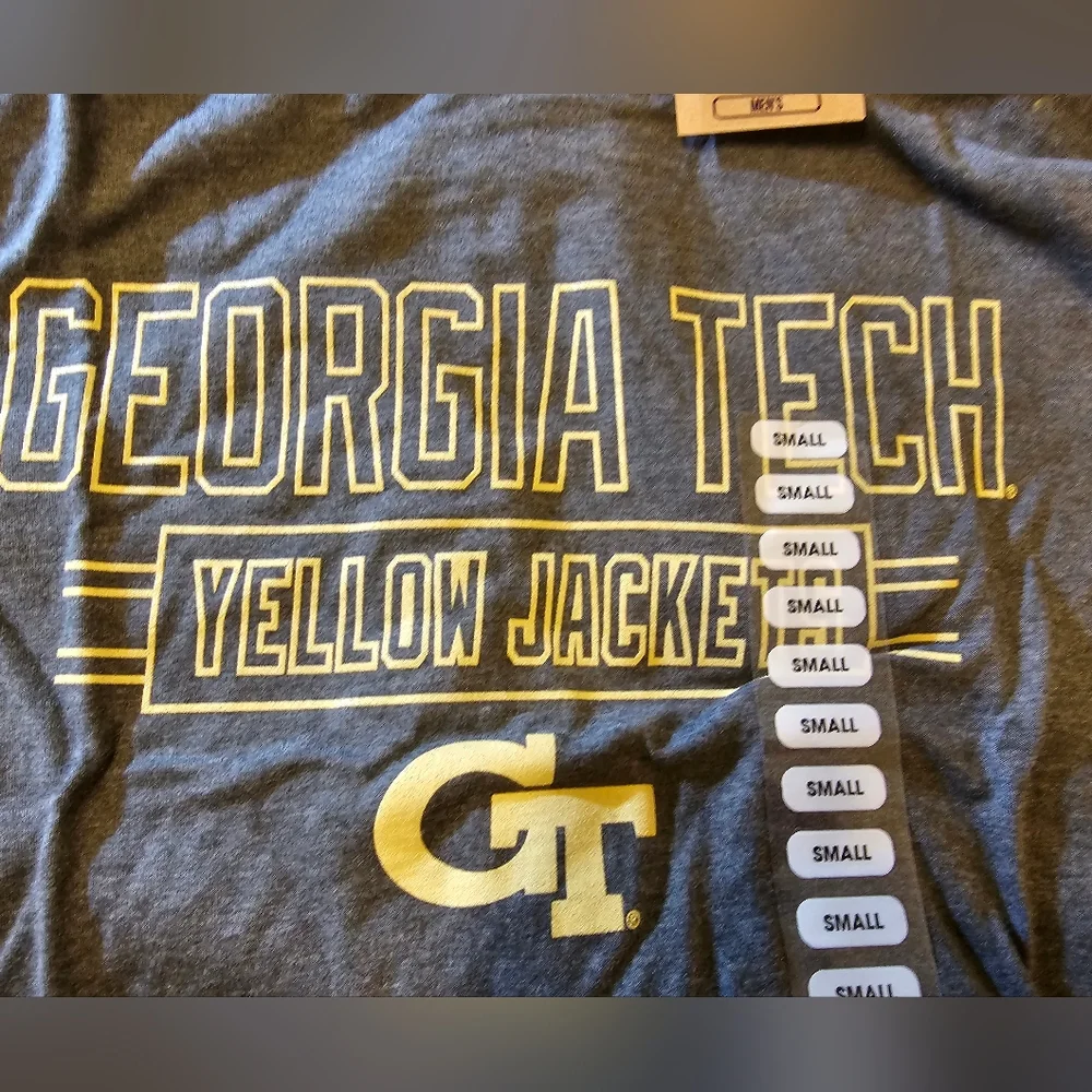 NWT Georgia Tech Yellow Jackets Rivalry Threads Gray t-shirt. Size:S - Picture 1 of 6